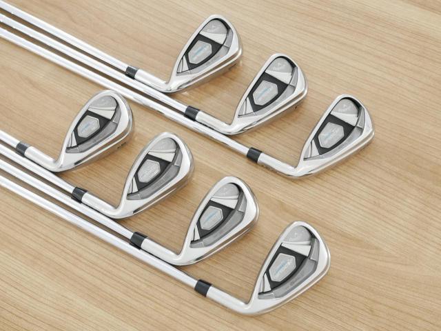 Iron set : Callaway : ชุดเหล็ก Callaway Rogue Star CF18 (ออกปี 2018 ตีง่าย ไกลมากๆ) มีเหล็ก 6-Pw,Aw,Gw (7 ชิ้น) ก้านเหล็ก NS Pro ZELOS 7 Flex S
