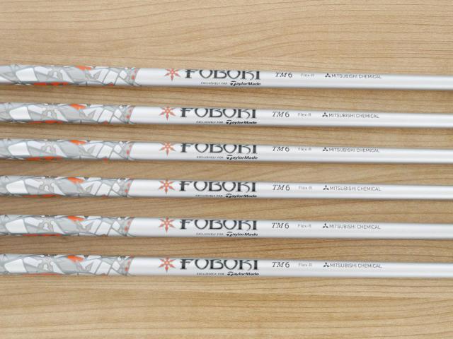 Iron set : Taylormade : ชุดเหล็ก Taylormade M6 (ออกปี 2019 Japan Spec) มีเหล็ก 5-Pw (6 ชิ้น) ก้านกราไฟต์ Mitsubishi FUBUKI TM6 Flex R