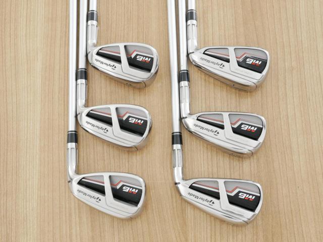 Iron set : Taylormade : ชุดเหล็ก Taylormade M6 (ออกปี 2019 Japan Spec) มีเหล็ก 5-Pw (6 ชิ้น) ก้านกราไฟต์ Mitsubishi FUBUKI TM6 Flex R