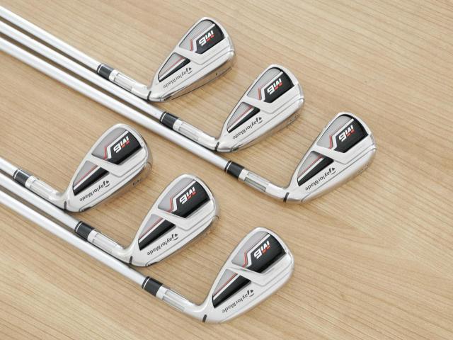 Iron set : Taylormade : ชุดเหล็ก Taylormade M6 (ออกปี 2019 Japan Spec) มีเหล็ก 5-Pw (6 ชิ้น) ก้านกราไฟต์ Mitsubishi FUBUKI TM6 Flex R