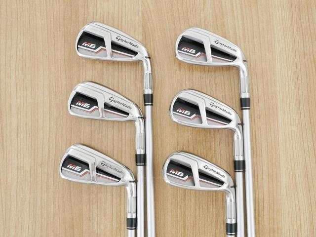 Iron set : Taylormade : ชุดเหล็ก Taylormade M6 (ออกปี 2019 Japan Spec) มีเหล็ก 5-Pw (6 ชิ้น) ก้านกราไฟต์ Mitsubishi FUBUKI TM6 Flex R