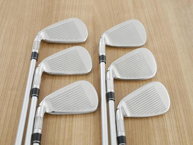 Iron set : Taylormade : ชุดเหล็ก Taylormade M6 (ออกปี 2019 Japan Spec) มีเหล็ก 5-Pw (6 ชิ้น) ก้านกราไฟต์ Mitsubishi FUBUKI TM6 Flex R