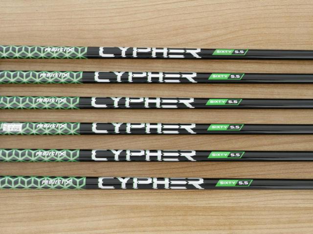 Iron set : PXG : ชุดเหล็ก PXG 0311XP GEN 4 Black Forged Milled (นุ่ม แน่น สวย เท่) มีเหล็ก 5-Pw (6 ชิ้น) ก้านกราไฟต์ Project X CYPHER SIXTY 5.5 (Flex SR)