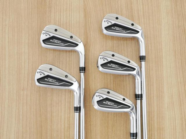 Iron set : Callaway : ชุดเหล็ก Callaway Great Big Bertha (ออกปี 2023 Japan Spec แพงสุด ตีง่ายสุด ไกล) มีเหล็ก 6-Pw (5 ชิ้น) ก้านเหล็ก NS Pro 950 NEO Flex S