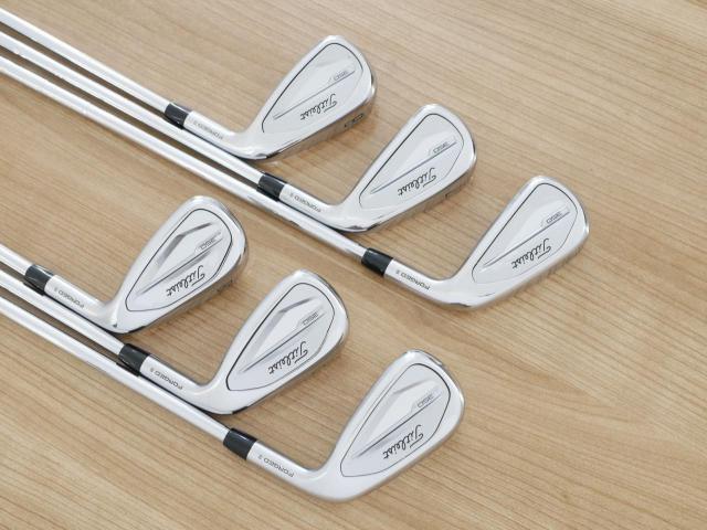 Iron set : Titleist : ชุดเหล็ก Titleist T350 Forged (รุ่นใหม่ล่าสุด ออกปี 2023) มีเหล็ก 6-Pw,48 (6 ชิ้น) ก้านเหล็ก NS Pro 880 AMC Flex S
