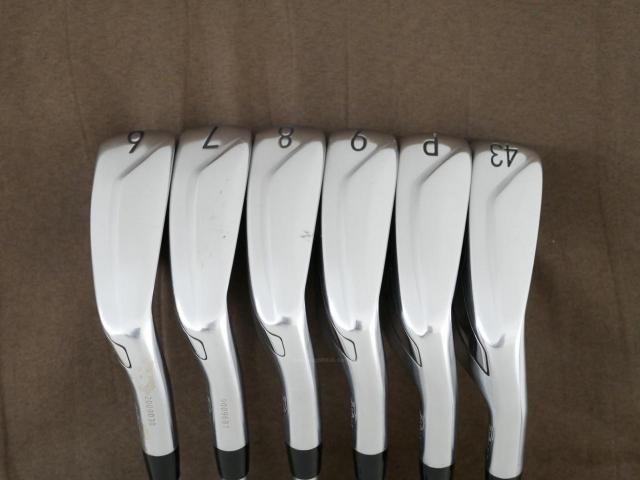Iron set : Titleist : ชุดเหล็ก Titleist T400 (รุ่นล่าสุด ออกปี 2023 ตีง่ายที่สุด ไกลที่สุด) มีเหล็ก 6-Pw,43 (6 ชิ้น) ก้านกราไฟต์ Titleist 3D401 i50 Flex R