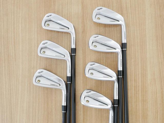 Iron set : Honma : ชุดเหล็ก Honma Tour World TR20P (ออกปี 2020) มีเหล็ก 5-11 (7 ชิ้น) ก้านกราไฟต์ Honma Vizard TR20-65 Flex R