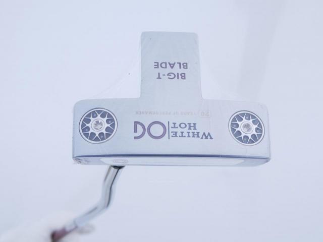 Putter : All : **ของใหม่ ยังไม่แกะพลาสติก** พัตเตอร์ Odyssey White Hot OG BIG-T BLADE ก้าน Stroke LAB ยาว 33 นิ้ว
