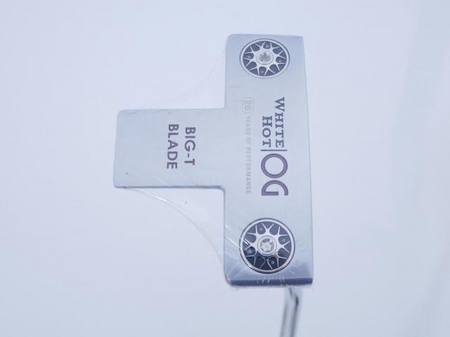 Putter : All : **ของใหม่ ยังไม่แกะพลาสติก** พัตเตอร์ Odyssey White Hot OG BIG-T BLADE ก้าน Stroke LAB ยาว 33 นิ้ว