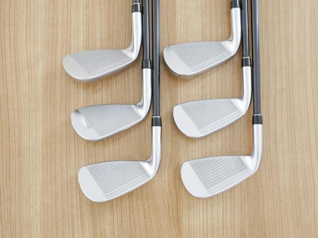 Iron set : PRGR : ชุดเหล็ก PRGR ID (ใบใหญ่ ตีง่าย) มีเหล็ก 5-Pw (6 ชิ้น) ก้านกราไฟต์ M-37 Flex R