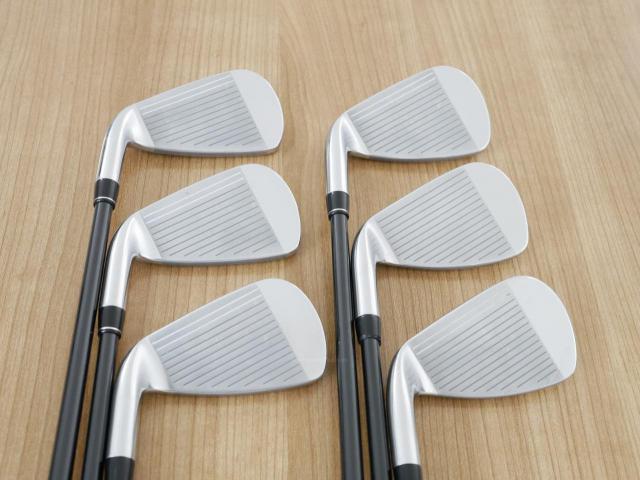 Iron set : PRGR : ชุดเหล็ก PRGR ID (ใบใหญ่ ตีง่าย) มีเหล็ก 5-Pw (6 ชิ้น) ก้านกราไฟต์ M-37 Flex R