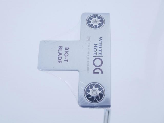 Putter : All : **ของใหม่ ยังไม่แกะพลาสติก** พัตเตอร์ Odyssey White Hot OG BIG-T BLADE ยาว 34 นิ้ว