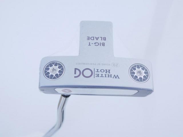 Putter : All : **ของใหม่ ยังไม่แกะพลาสติก** พัตเตอร์ Odyssey White Hot OG BIG-T BLADE ยาว 34 นิ้ว