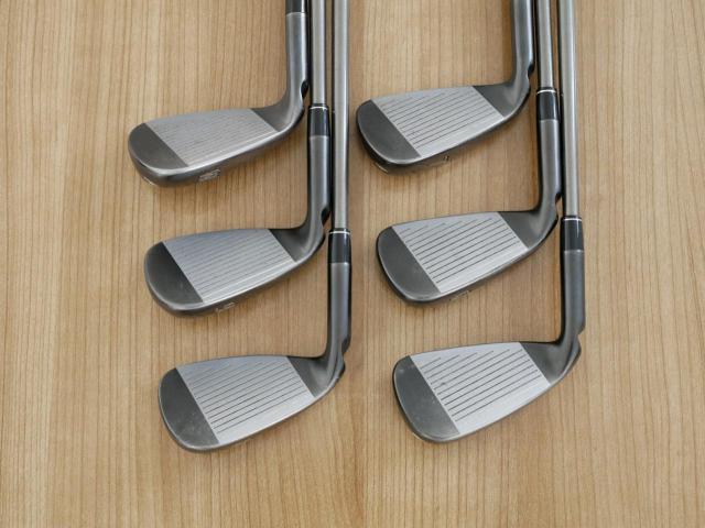 Iron set : Ping : ชุดเหล็ก Ping G710 (ปี 2021 Japan Spec. ใบใหญ่ ง่ายที่สุด ไกลที่สุดของ Ping) มีเหล็ก 5-Pw (6 ชิ้น) ก้าน Steelfiber i80 Flex R