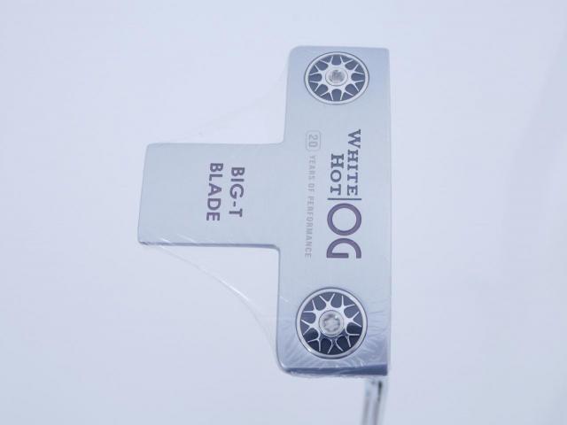 Putter : All : **ของใหม่ ยังไม่แกะพลาสติก** พัตเตอร์ Odyssey White Hot OG BIG-T BLADE ยาว 34 นิ้ว