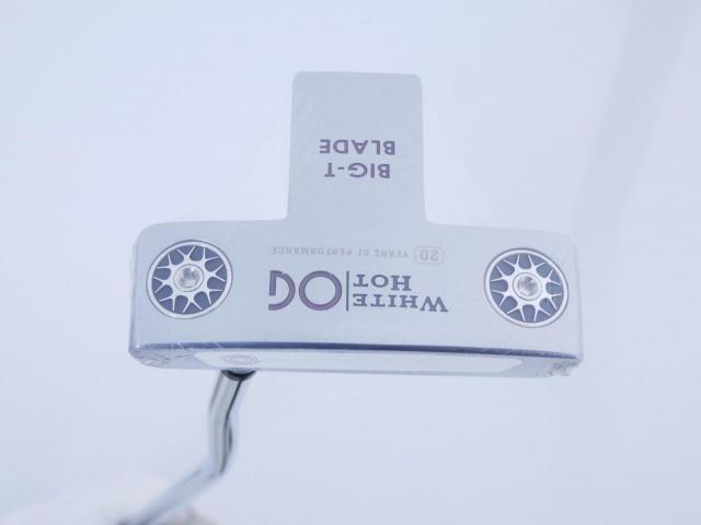 Putter : All : **ของใหม่ ยังไม่แกะพลาสติก** พัตเตอร์ Odyssey White Hot OG BIG-T BLADE ยาว 34 นิ้ว