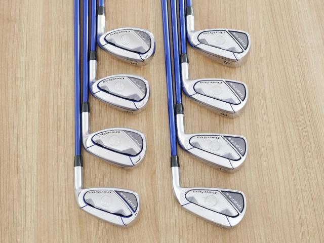 Iron set : Yamaha : ชุดเหล็ก Yamaha Inpres DriveStar (ออกปี 2023 ตีไกลที่สุด ไกลกว่าเหล็กทั่วไป 2 เบอร์ หน้าเด้งมากๆ) มีเหล็ก 6-Pw,Aw,As,Sw (8 ชิ้น) ก้านกราไฟต์ Fujikura Speeder NX M423i Flex R