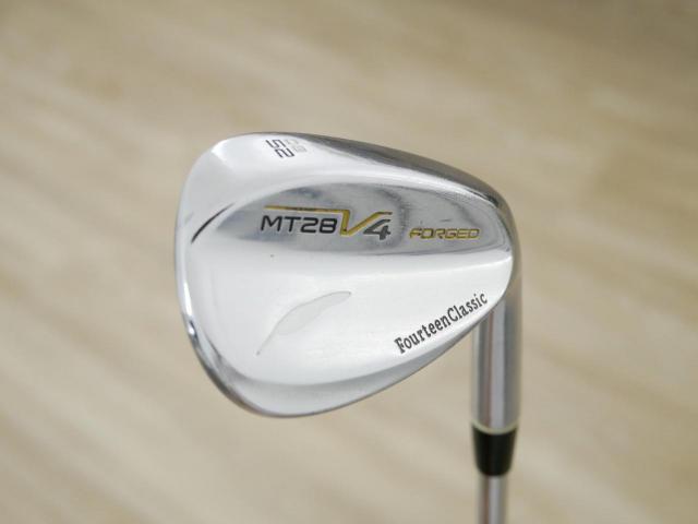 Wedge : Fourteen : Wedge Fourteen MT-28 V4 Forged Loft 52 ก้านเหล็ก Dynamic Gold Wedge