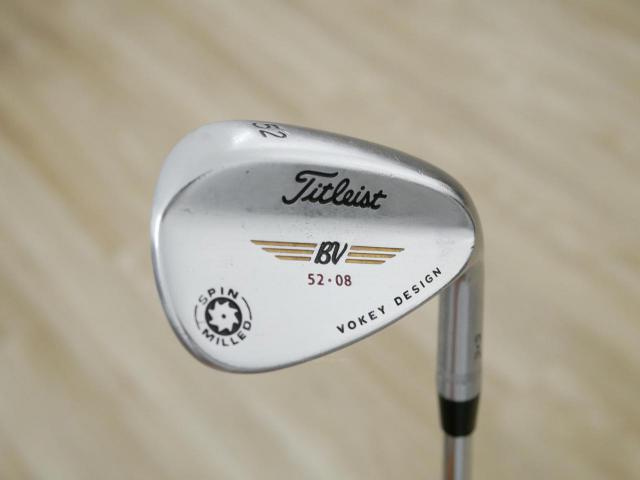 Wedge : Other : Wedge Titleist Vokey Design SPIN MILLED Loft 52 ก้านเหล็ก Dynamic Gold S400