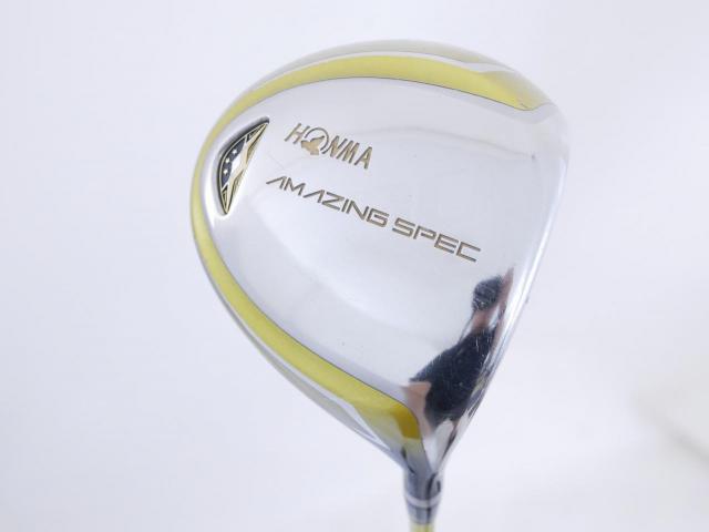 Driver : Honma : **ก้าน 3 ดาว** Honma Amazing Spec 480 (หน้าเด้งเกินกฏ หัวขนาด 480cc.) Loft 11.5 ก้าน ARMRQ 6 (45) Flex R (3 ดาว)