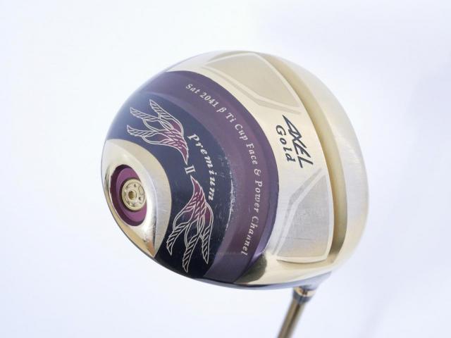 Driver : Tsuruya : Tsuruya AXEL Gold Premium II (รุ่นปี 2017 ตัวท๊อป หน้าเด้งสุดๆ COR 0.86 ของใหม่ 4 หมื่น) Loft 10.5 Flex S