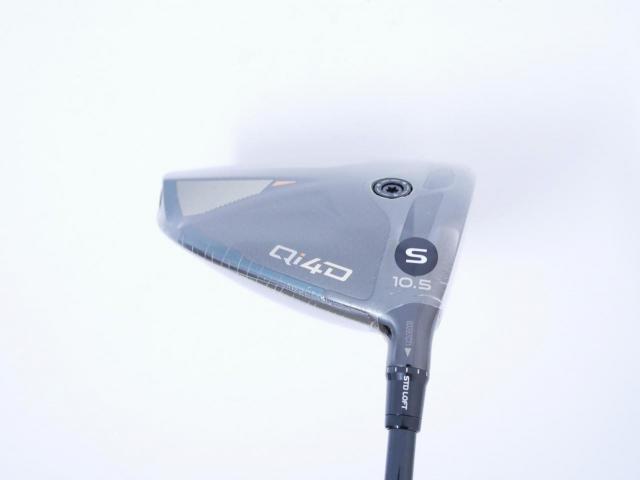Driver : Taylormade : **ของใหม่ ยังไม่แกะพลาสติก** ไดรเวอร์ Taylormade Qi4D (รุ่นใหม่ล่าสุด ออกปี 2026) Loft 10.5 ก้าน Mitsubishi REAX 50 Flex S