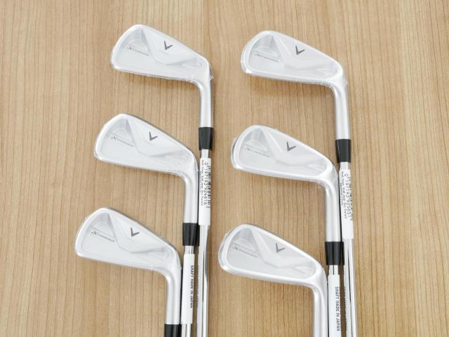 Iron set : Callaway : **ของใหม่ ยังไม่แกะพลาสติก** ชุดเหล็ก Callaway X Forged (รุ่นล่าสุด ออกปี 2026 นุ่ม แน่น หล่อมาก) มีเหล็ก 5-Pw (6 ชิ้น) ก้านเหล็ก NS Pro MODUS 105 Flex S