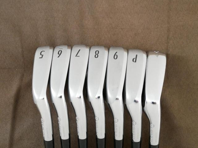 Iron set : Taylormade : ชุดเหล็ก Taylormade Gloire Forged (รุ่นท๊อปสุด Japan Spec.) มีเหล็ก 5-Pw,Aw (7 ชิ้น) ก้านกราไฟต์ Flex R