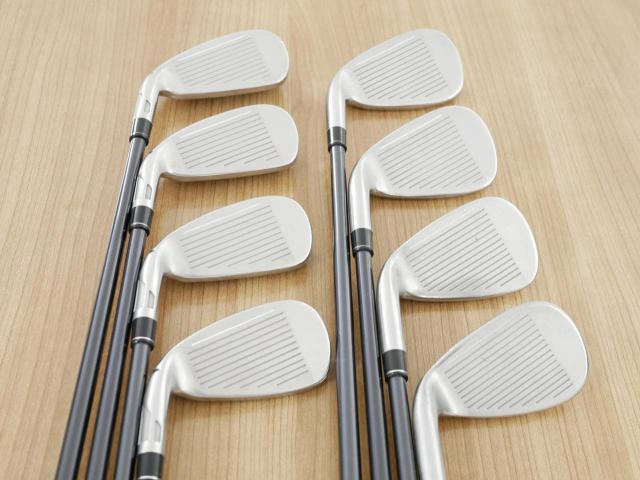 Iron set : Taylormade : ชุดเหล็ก Taylormade Stealth HD (ออกปี 2022 Japan Spec. ใบใหญ่มาก ตีง่ายสุดๆ) มีเหล็ก 5-Pw,Aw,Sw (8 ชิ้น) ก้านกราไฟต์ Mitsubishi Tensei TM60 Flex R