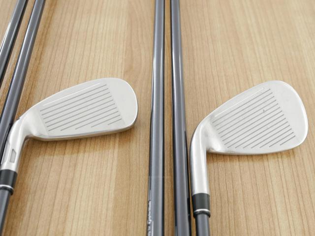 Iron set : Taylormade : ชุดเหล็ก Taylormade Stealth HD (ออกปี 2022 Japan Spec. ใบใหญ่มาก ตีง่ายสุดๆ) มีเหล็ก 5-Pw,Aw,Sw (8 ชิ้น) ก้านกราไฟต์ Mitsubishi Tensei TM60 Flex R