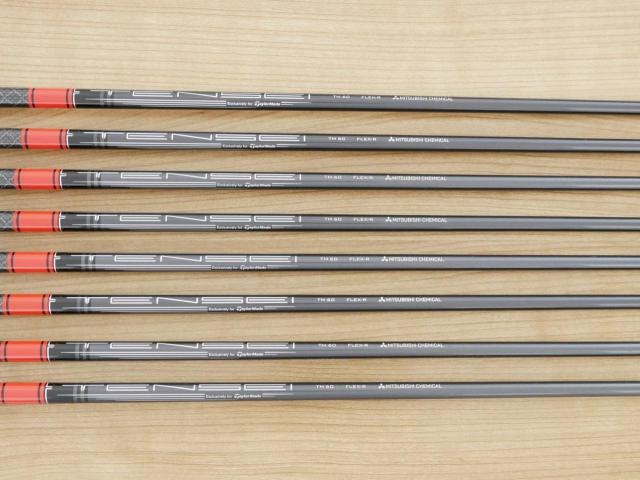 Iron set : Taylormade : ชุดเหล็ก Taylormade Stealth HD (ออกปี 2022 Japan Spec. ใบใหญ่มาก ตีง่ายสุดๆ) มีเหล็ก 5-Pw,Aw,Sw (8 ชิ้น) ก้านกราไฟต์ Mitsubishi Tensei TM60 Flex R
