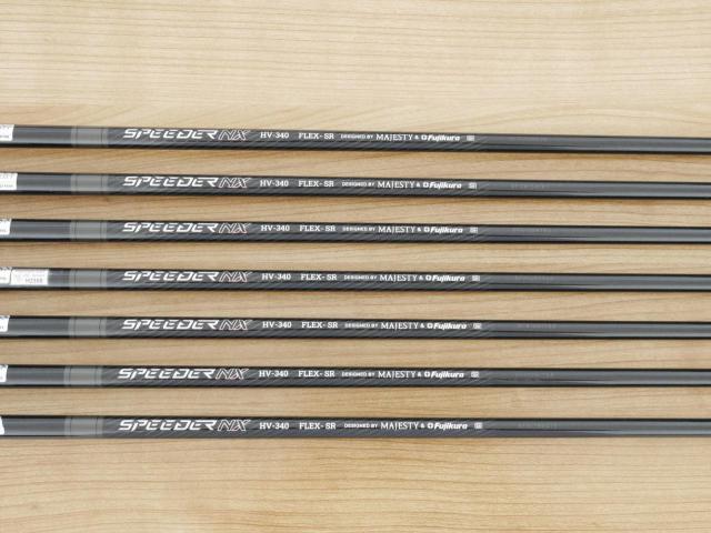 Iron set : Maruman : ชุดเหล็ก Maruman Majesty Conquest (รุ่นท๊อปสุด ออกปี 2022 ของใหม่ 6 หมื่นบาท) มีเหล็ก 5-Pw,Pa (7 ชิ้น) ก้านกราไฟต์ Flex SR