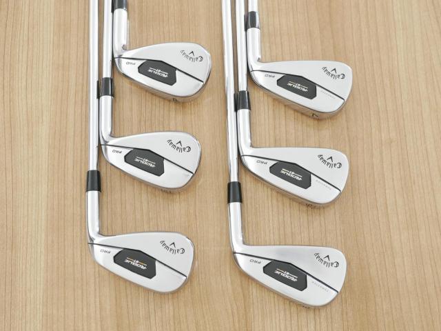 Iron set : Callaway : ชุดเหล็ก Callaway Rogue ST Pro (ออกปี 2022 คม นุ่ม แน่นมาก) มีเหล็ก 5-Pw (6 ชิ้น) ก้านเหล็ก Dynamic Gold 95 S200