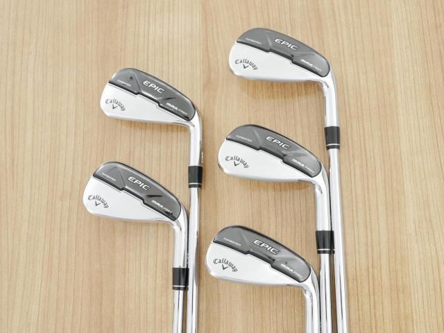 Iron set : Callaway : ชุดเหล็ก Callaway EPIC Max Fast (รุ่นแพงสุด ไกลสุดของ Callaway ปี 2021) มีเหล็ก 7-Pw,Aw (5 ชิ้น) ก้านเหล็ก NS Pro Zelos 7 Flex S