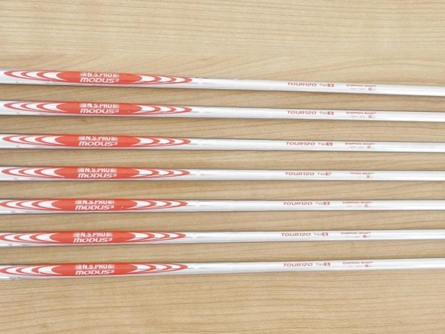 Iron set : Other Brand : ชุดเหล็ก Srixon ZX4 MK II (รุ่นปี 2023 ตีง่าย ไกล) มีเหล็ก 5-Pw,Aw (7 ชิ้น) ก้านเหล็ก NS Pro Modus 120 Flex S