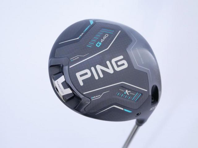 Driver : PING : ไดรเวอร์ Ping G440 K (รุ่นล่าสุด ออกปี 2026 Japan Spec) Loft 10.5 ก้าน Ping Tour 2.0 75 Flex R