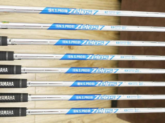 Iron set : Yamaha : ชุดเหล็ก Yamaha Inpres RMX UD+2 (ปี 2016 ตีไกลที่สุด ไกลกว่าเหล็กทั่วไป 2 เบอร์) มีเหล็ก 6-Pw,Aw,As,Sw (8 ชิ้น) ก้านเหล็ก NS Pro ZELOS 7 Flex R