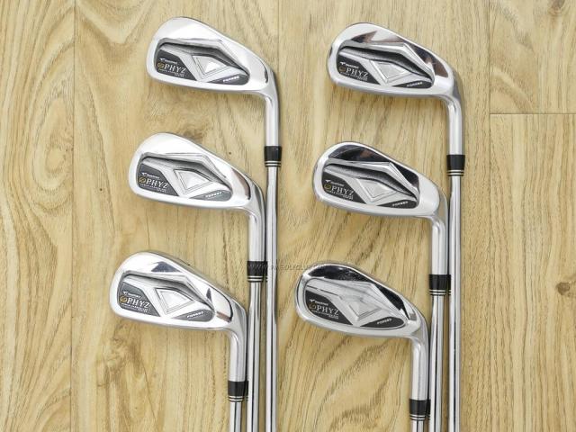 Iron set : Tourstage : ชุดเหล็ก Tourstage PHYZ Forged (ซีรี่ย์ท๊อป นุ่มไกล) มีเหล็ก 5-Pw (6 ชิ้น) ก้านเหล็ก NS Pro 900 Flex S