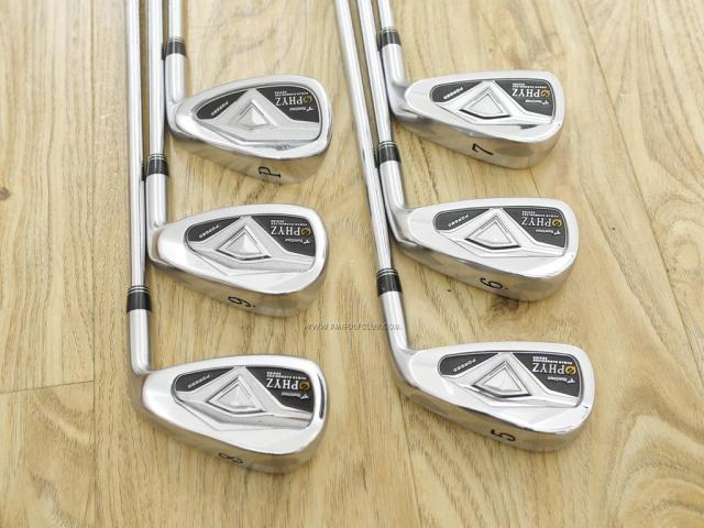 Iron set : Tourstage : ชุดเหล็ก Tourstage PHYZ Forged (ซีรี่ย์ท๊อป นุ่มไกล) มีเหล็ก 5-Pw (6 ชิ้น) ก้านเหล็ก NS Pro 900 Flex S