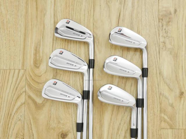 Iron set : Bridgestone : ชุดเหล็ก Bridgestone Tour B 201CB Forged (รุ่นปี 2021 นุ่ม แน่น คม) มีเหล็ก 5-Pw (6 ชิ้น) ก้านเหล็ก NS Pro 950 NEO Flex SR
