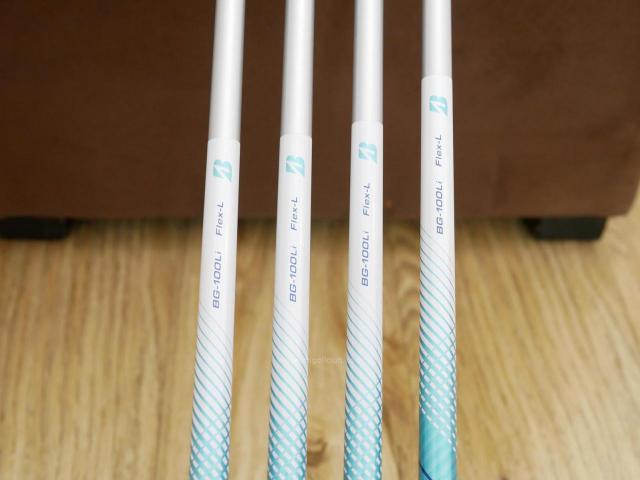 Lady club : All : ชุดเหล็ก Bridgestone BG-100L มีเหล็ก 7,9,Pw,Sw (4 ชิ้น) ก้านกราไฟต์ Flex L