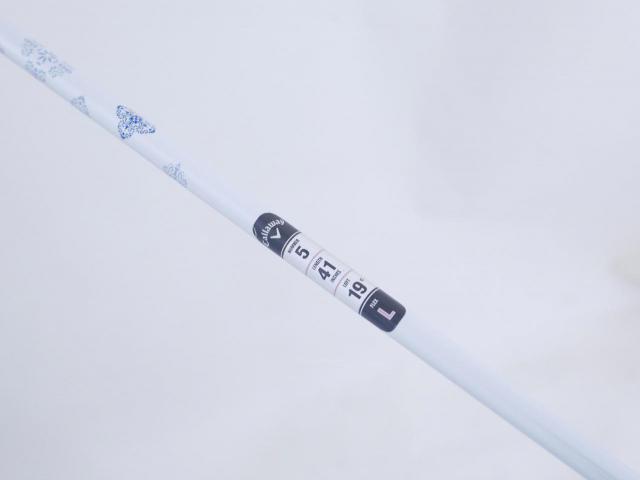 Lady club : All : หัวไม้ 5 Callaway Paradym AI Smoke MAX FAST (รุ่นปี 2024 Japan Spec.) Loft 19 ก้าน Mitsubishi ELDIO 40 Flex L