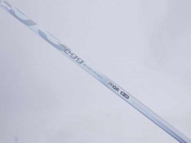 Lady club : All : หัวไม้ 3 PRGR Super EGG Evolution (ออกปี 2024 หน้าเด้งเกินกฏ ตีไกลมาก) Loft 16 Flex L (M-30)