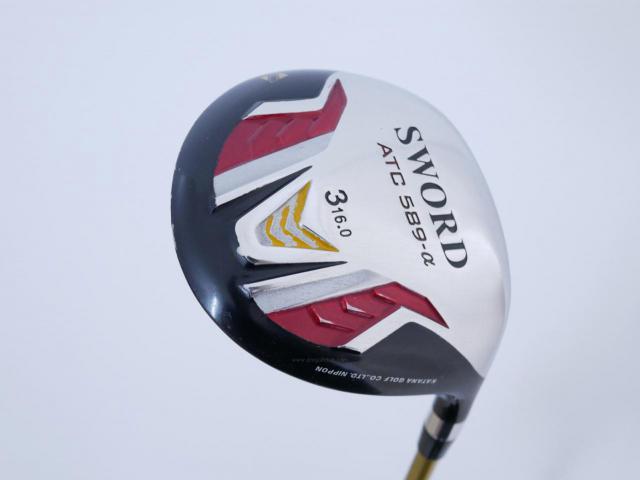 Fairway Wood : Katana : หัวไม้ 3 Katana Sword ATC-589a (ปี 2015) Loft 16 ก้าน Speeder 589 Flex R