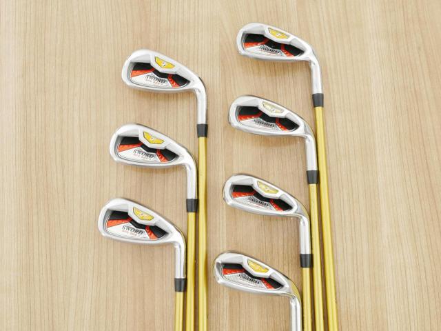Iron set : Katana : ชุดเหล็ก Katana Sword ATC-589a (หน้าเด้ง) มีเหล็ก 6-Pw,Aw,Sw (7 ชิ้น) ก้านกราไฟต์ Fujikura Speeder 589 Flex R