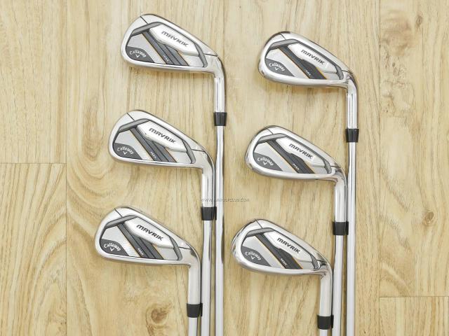 Iron set : Callaway : ชุดเหล็ก Callaway Mavrik MAX (ออกปี 2020 ตีง่าย ไกลมากๆ) มีเหล็ก 5-Pw (6 ชิ้น) ก้านเหล็ก KBS MAX 90 Flex S