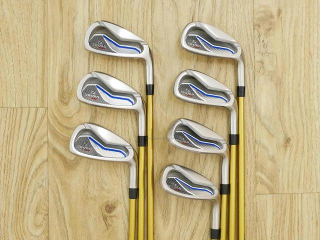 Iron set : Katana : ชุดเหล็ก Katana Sword ATC-589 (ตีง่าย ไกล) มีเหล็ก 6-Pw,Aw,Sw (7 ชิ้น) ก้าน Speeder 589 Flex SR