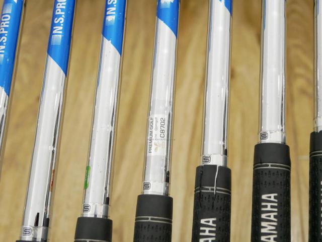 Iron set : Yamaha : ชุดเหล็ก Yamaha Inpres RMX UD+2 (ปี 2017 ตีไกลที่สุด ไกลกว่าเหล็กทั่วไป 2 เบอร์) มีเหล็ก 5-Pw,Aw,Sw (8 ชิ้น) ก้านเหล็ก NS Pro ZELOS 7 Flex R