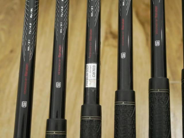 Iron set : Maruman : ชุดเหล็กกระเทย Maruman Shuttle i3000x มีเหล็ก 6-10,Pw (6 ชิ้น เทียบเท่า 5-Pw) ก้านกราไฟต์ Flex R 