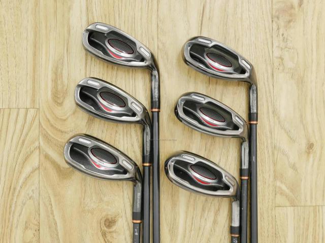 Iron set : Maruman : ชุดเหล็กกระเทย Maruman Shuttle i3000x มีเหล็ก 6-10,Pw (6 ชิ้น เทียบเท่า 5-Pw) ก้านกราไฟต์ Flex R 